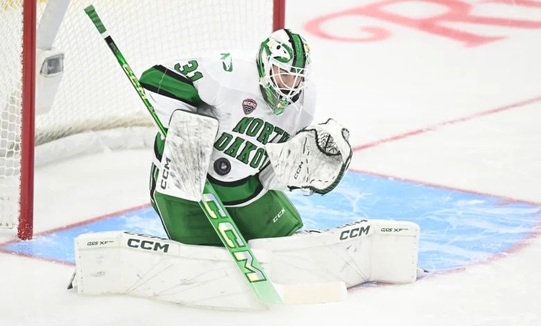 Preview: UND using two goalies as Gibson Homer's old team comes to town