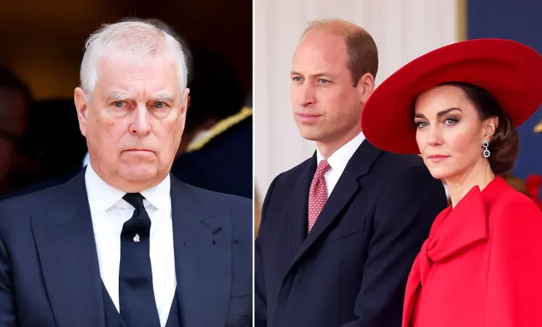 Prince Andrew’s jealousy of Kate Middleton’s royal success fueled rift with Prince William: experts
