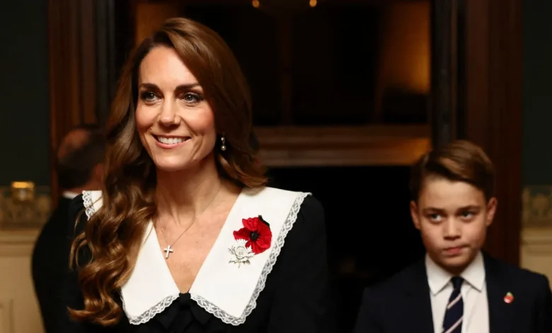 Prince George Joins His Mother Kate Middleton for a Dapper Royal Debut