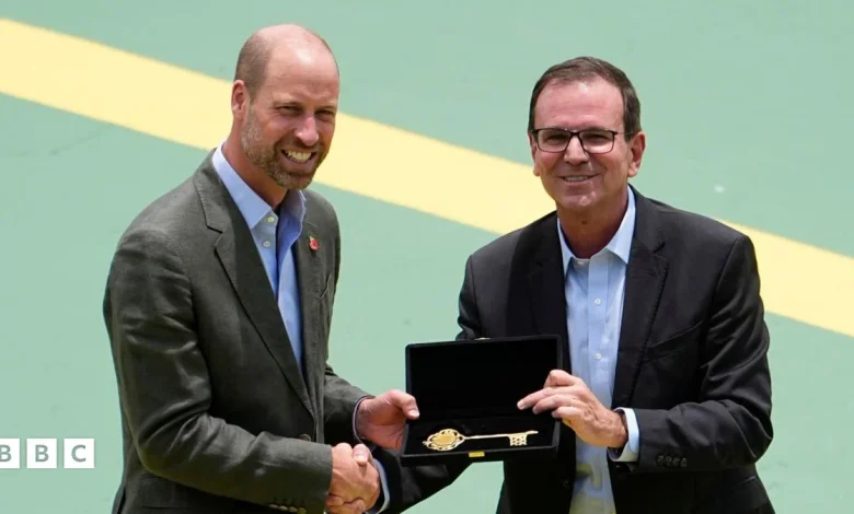 Prince William starts five-day Brazil environmental visit