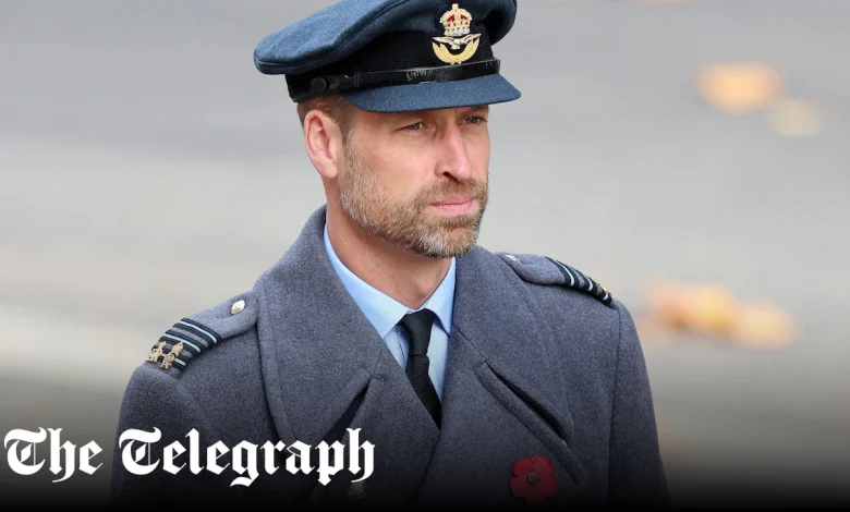 Prince William tells young people to wear a poppy