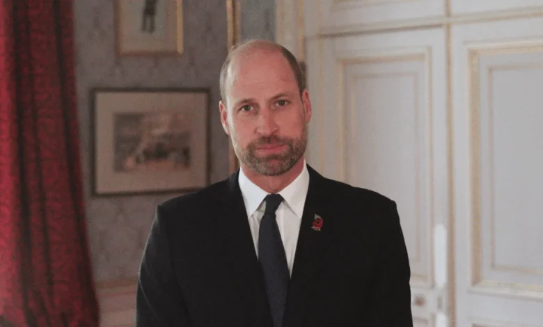 Prince William to address schools across country on Armistice Day