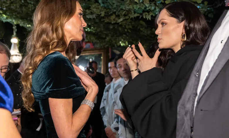 Princess Kate & Jessie J hug as they bond over brave cancer battles