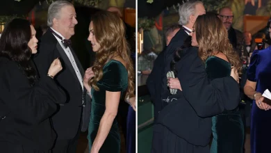 Princess of Wales hugs Jessie J over shared cancer experience | ITV News