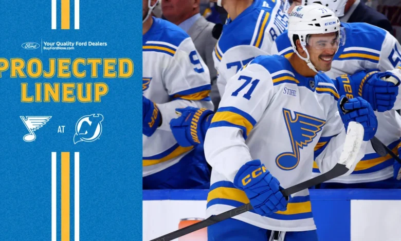 Projected Lineup: Nov. 26 at New Jersey