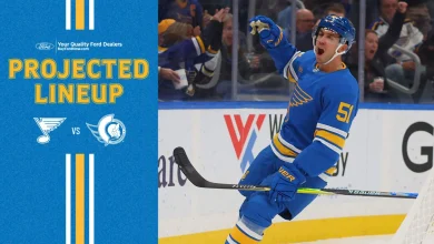 Projected Lineup: Nov. 28 vs. Ottawa