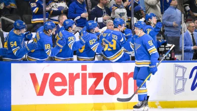 Projected Lineups for Mammoth vs Blues – 11/29/25