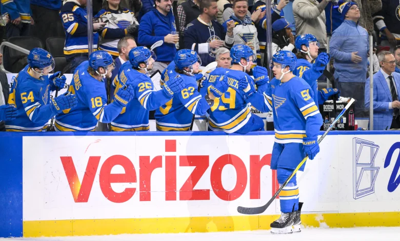 Projected Lineups for Mammoth vs Blues – 11/29/25