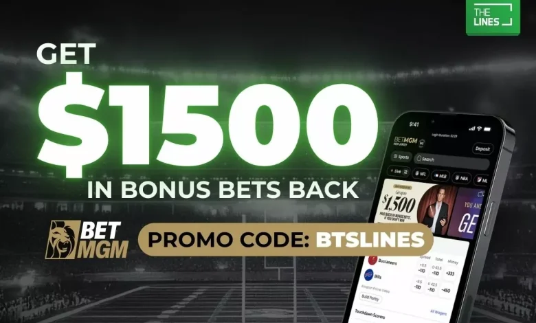 Promo Code From BetMGM: BTSLINES - Week 10 NFL Weekend