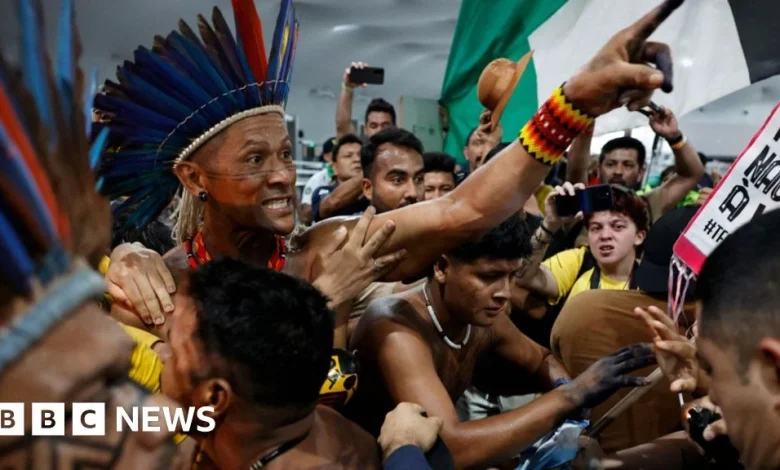 Protesters break into COP30 venue in Brazil