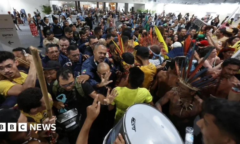 Protesters break into UN climate talks COP30 in Brazil