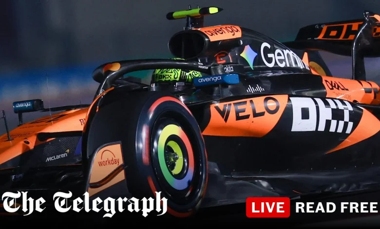 Qatar F1 Grand Prix sprint qualifying live: latest updates and lap times