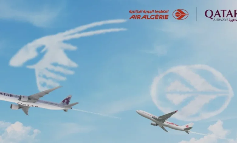 Qatar codeshares with Air Algérie