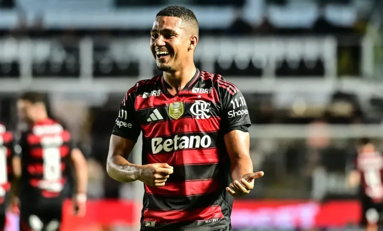Quarteto ofensivo brilha e faz Flamengo esquecer ausência de Pedro 2 a 2 contra o São Paulo na Vila Belmiro