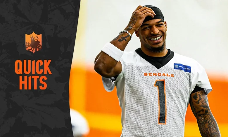 Quick Hits |Joe Burrow, Ja'Marr Chase Looking At Another Marquee Matchup; Goal-Line Stands Lift Bengals Defense Against King And His Court