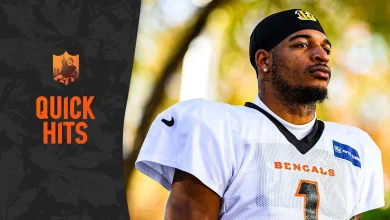 Quick Hits | Joe Burrow Returns Because "I'm A Football Player"; Ja'Marr Chase Is "Happy I've Got My Friend Back"; Samaje Perine Works Full