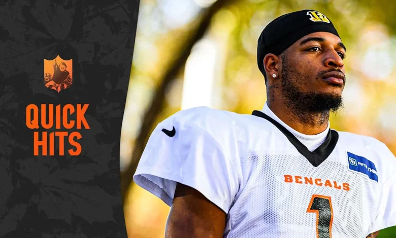 Quick Hits | Joe Burrow Returns Because "I'm A Football Player"; Ja'Marr Chase Is "Happy I've Got My Friend Back"; Samaje Perine Works Full