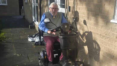 RAF vet, 90, threatened with eviction after motorised scooter posed fire risk