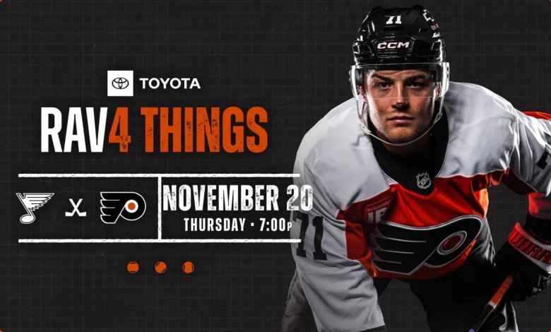 RAV4 Things: Flyers vs. Blues