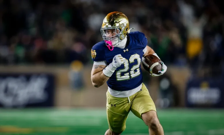 RB Aneyas Williams Staying Patient at Notre Dame