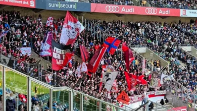 RB Leipzig sorgt in Mönchengladbach für kleinste Gästekulisse