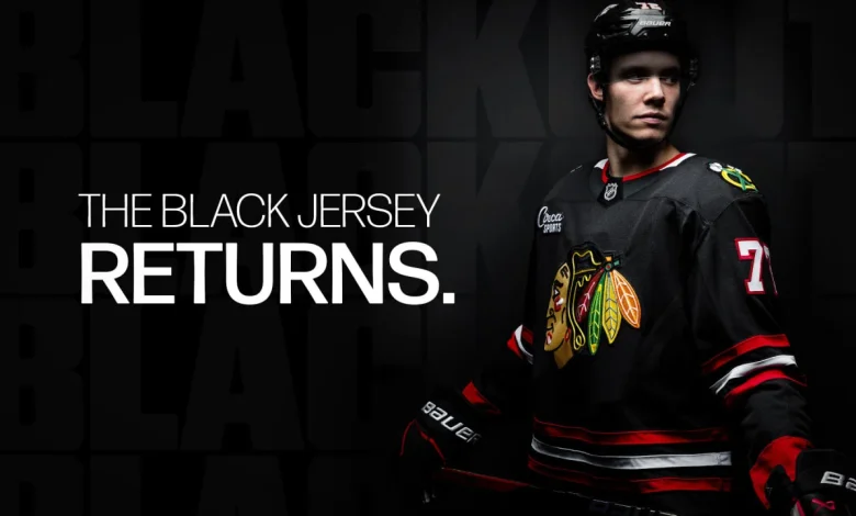 RELEASE: Blackhawks Bring Back Legendary Black Alternate Jersey
