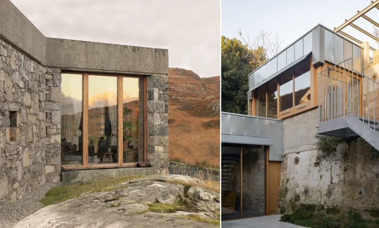 RIBA reveals the first pair of shortlisted structures for the House of the Year 2025