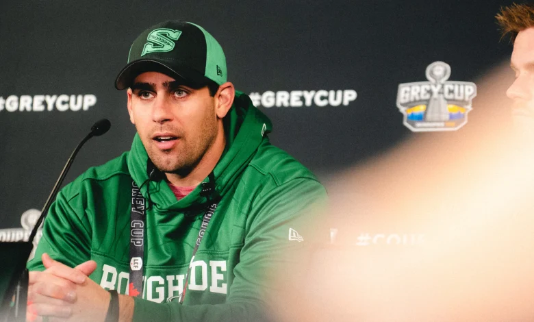 ROB VANSTONE: Podium presence was a first for Riders’ respected long snapper