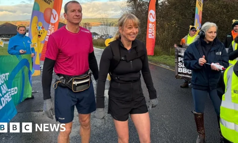 Radio 2's Sara Cox starts 135-mile run for Children in Need