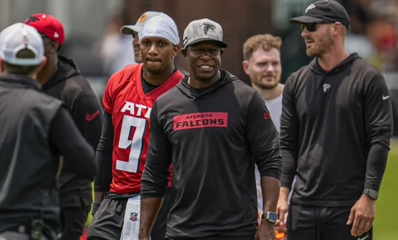 Raheem Morris complains about reaction to Michael Penix Jr.'s comments about coaching