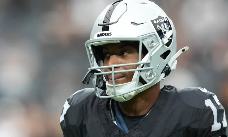 Raiders looking for more after veteran receiver has best game of season