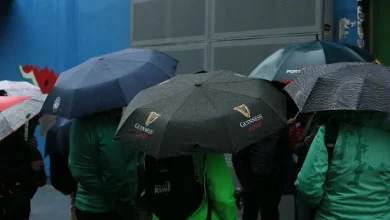 Rain warning issued for four counties tomorrow