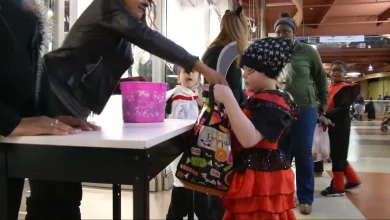 Rainy and cold for Halloween: not stopping anyone's plans