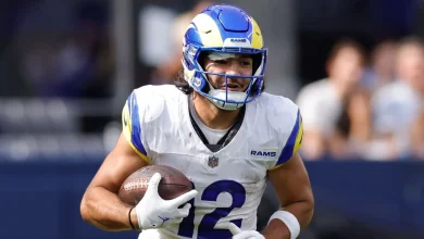 Rams' Nacua declares himself ready to face Saints