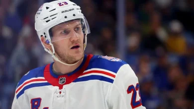 Rangers’ Adam Fox week-to-week with upper-body injury