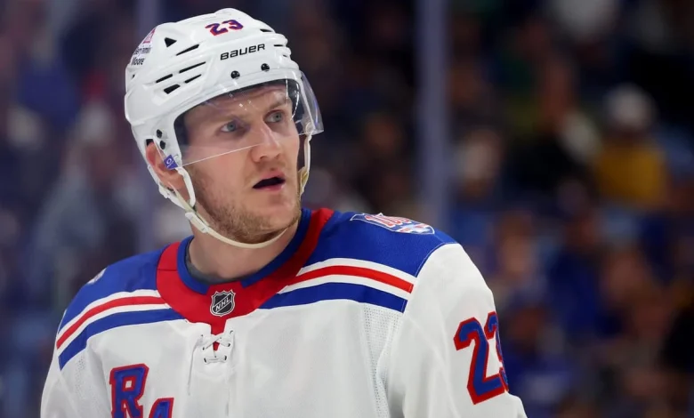 Rangers’ Adam Fox week-to-week with upper-body injury