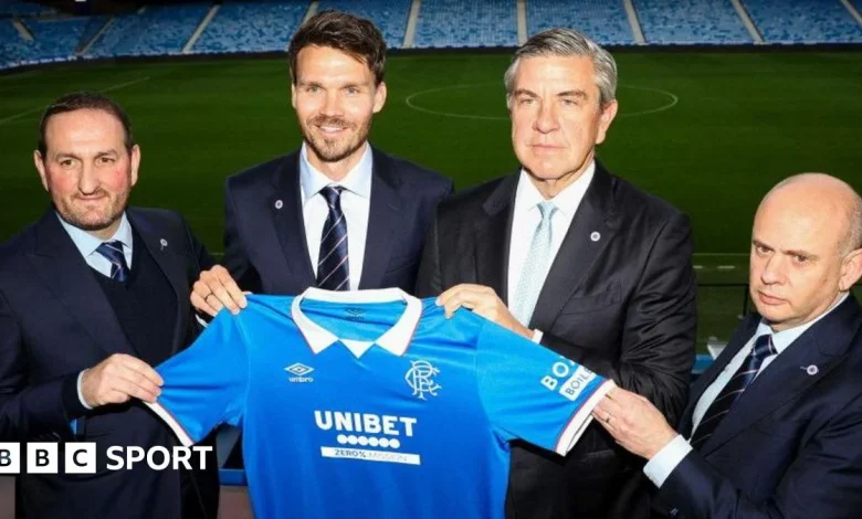 Rangers remove CEO Patrick Stewart and sporting director Kevin Thelwell