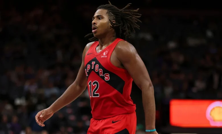 Raptors' Collin Murray-Boyles out vs. Wizards due to knee injury