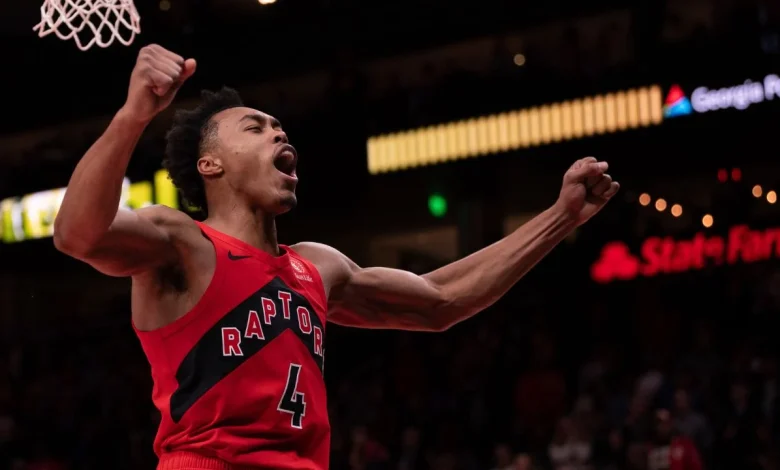 Raptors' Scottie Barnes reaches 5,000 career points