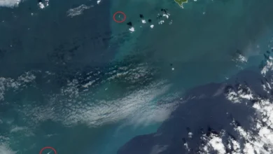 Rare Satellite Photo Shows Two Chinese Aircraft Carriers in Disputed Waters
