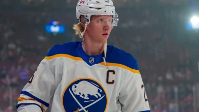 Rasmus Dahlin takes leave from Sabres as fiancee continues recovery from heart transplant