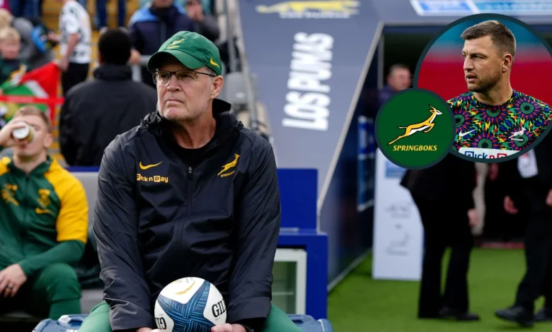 Rassie Erasmus explains Springboks ‘thinking with front-row’ v Italy