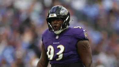 Ravens-Vikings Week 10 inactives: Aeneas Peebles deactivated again