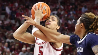 Razorbacks dominated by Duke's top player falling to another ranked team