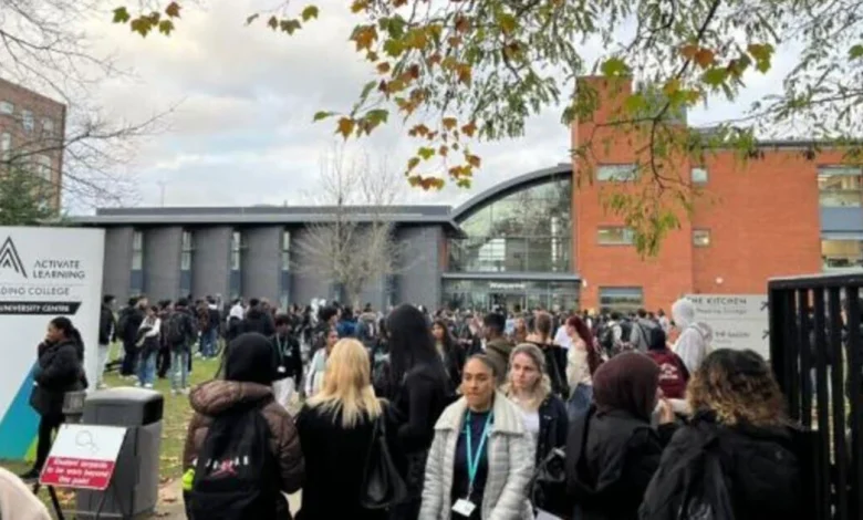 Reading College stabbing LIVE: Lockdown as police swarm building after 'knife attack'