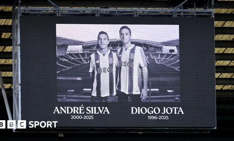Real Madrid: Spanish club apologise for error in tribute to Diogo Jota and Andre Silva