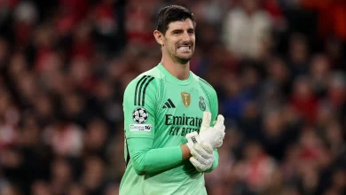 Real Madrid confirm Thibaut Courtois and Dean Huijsen injury blows as goalkeeper and defender pull out of squad to face Olympiacos | Goal.com Australia