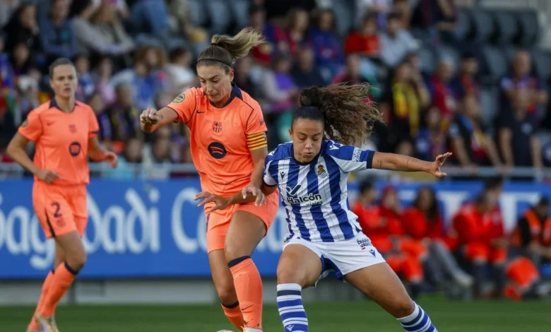 Real Sociedad - Barça: resultado, resumen y clasificación de la Liga F de fútbol femenino
