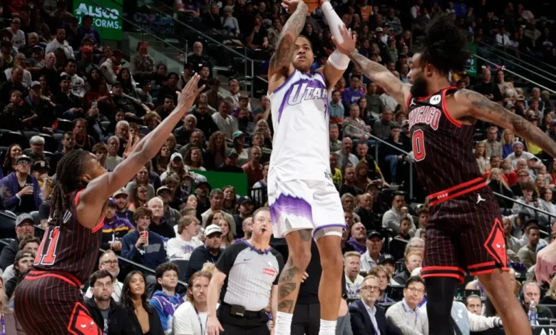 Recap: Utah’s Keyonte George delivers the dagger against the reeling Chicago Bulls