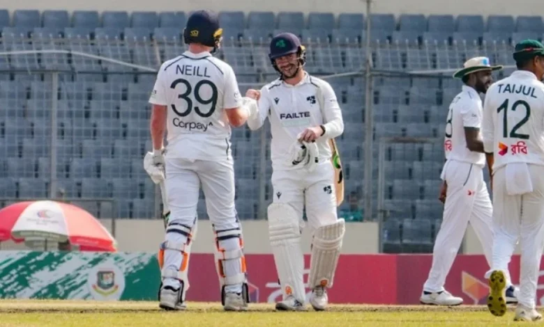 Recent Match Report - Bangladesh vs Ireland 2nd Test 2025 | ESPNcricinfo.com